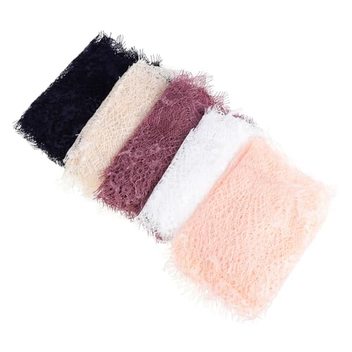 HOMSFOU 3 Sätze Diy Spitzenbordüre Dekoration Für Hochzeiten Und Nähprojekte Vielseitiges Romantisches Spitzenband Gemischte Farben 5 Stück * 3 HOMSFOU 3 Sätze Diy Spitzenbordüre Dekoration Für Hochzeiten Und Nähprojekte Vielseitiges Romantisches Spitzenband Gemischte Farben 5 Stück * 3 von HOMSFOU