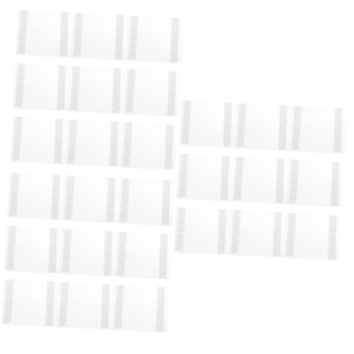 HOMSFOU 3 Sätze Dokumentenablage Taschen Transparent Aufbewahrungstaschen Für Belege Und Kleinigkeiten Für Büro Und Zuhause 10 Stück * 3 von HOMSFOU