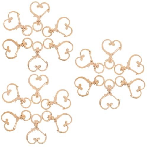 HOMSFOU 3 Sätze Drehbare Ringschnallen Für Handtaschen Robuste Schlüsselringe Metall Für Diy Projekte Und Taschenzubehör Für Geldbörsen Und Riemen 6 Stück * 3 HOMSFOU 3 Sätze Drehbare Ringschnallen Für Handtaschen Robuste Schlüsselringe Metall Für Diy Projekte Und Taschenzubehör Für Geldbörsen Und Riemen 6 Stück * 3 von HOMSFOU