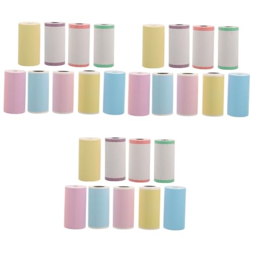 HOMSFOU 3 Sätze Farbaufkleber Danke Thermodrucker Aufkleberpapier Blankoaufkleber Klebriger Mini Aufkleberdrucker Papierband Aufkleberetiketten Kleines Thermoetikett 9 Rollen * 3 HOMSFOU 3 Sätze Farbaufkleber Danke Thermodrucker Aufkleberpapier Blankoaufkleber Klebriger Mini Aufkleberdrucker Papierband Aufkleberetiketten Kleines Thermoetikett 9 Rollen * 3 von HOMSFOU