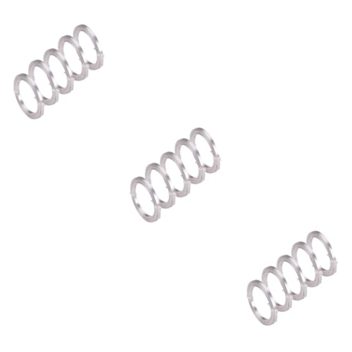 HOMSFOU 3 Sätze Flache Aluminiumdraht Handgemachte Schmuckzubehör Für Ohrringe Armbänder Bastelarbeiten Haltbar Für Diy Projekte 5rolle*3 von HOMSFOU