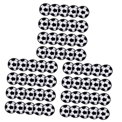 HOMSFOU 3 Sätze Fußball Stickerei Patches Aufbügelbare Applikationen Für Kleidung Taschen Und Deko Durchmesser Waschbar Und Wiederverwendbar Für Diy Projekte 20 Stück * 3 HOMSFOU 3 Sätze Fußball Stickerei Patches Aufbügelbare Applikationen Für Kleidung Taschen Und Deko Durchmesser Waschbar Und Wiederverwendbar Für Diy Projekte 20 Stück * 3 von HOMSFOU
