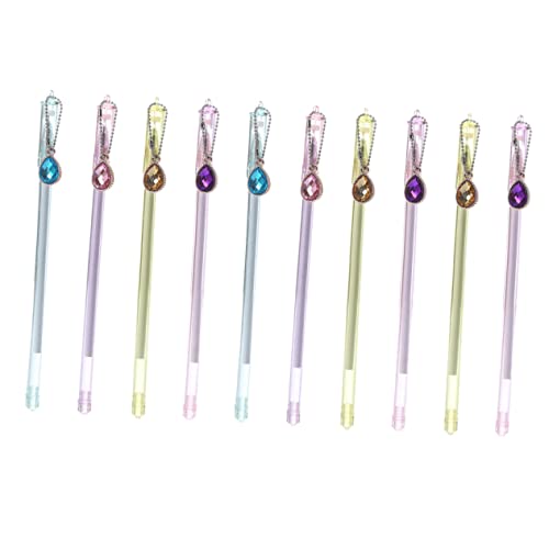 HOMSFOU 3 Sätze Gel Stift Kugelschreiber Gelstifte Schreibwarenhersteller Pen Briefpapier Schreiben Schild Stift Gelschreiber Mit Anhänger Stift Für Kreative Studenten Plastik 10 Stück * 3 HOMSFOU 3 Sätze Gel Stift Kugelschreiber Gelstifte Schreibwarenhersteller Pen Briefpapier Schreiben Schild Stift Gelschreiber Mit Anhänger Stift Für Kreative Studenten Plastik 10 Stück * 3 von HOMSFOU