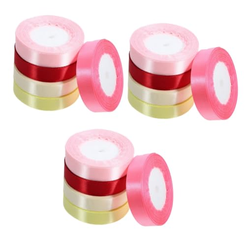 HOMSFOU 3 Sätze Geschenkverpackungsband Heiraten Die Für Dekoration Bänder Geschenkband Verpacken Wickelband -bastelband Packband Bogenband Polyester 5 Rollen * 3 HOMSFOU 3 Sätze Geschenkverpackungsband Heiraten Die Für Dekoration Bänder Geschenkband Verpacken Wickelband -bastelband Packband Bogenband Polyester 5 Rollen * 3 von HOMSFOU