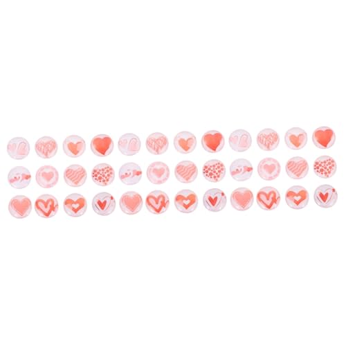 HOMSFOU 3 Sätze Herzförmige Cabochons Runde Patches Für Diy Schmuckherstellung Vielseitige Schmuckzubehör Für Ohrringe Armbänder Und Ringe 12 Stück * 3 HOMSFOU 3 Sätze Herzförmige Cabochons Runde Patches Für Diy Schmuckherstellung Vielseitige Schmuckzubehör Für Ohrringe Armbänder Und Ringe 12 Stück * 3 von HOMSFOU