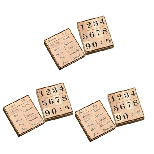 HOMSFOU 3 Sätze Hölzernes Siegel Mehrzweck-bastelstempel Nummernstempel Vintage-stempel Pads Selbst Tragbare Holzstempel Kleine Briefmarken Mehrzweckstempel 24 Stück * 3 HOMSFOU 3 Sätze Hölzernes Siegel Mehrzweck-bastelstempel Nummernstempel Vintage-stempel Pads Selbst Tragbare Holzstempel Kleine Briefmarken Mehrzweckstempel 24 Stück * 3 von HOMSFOU