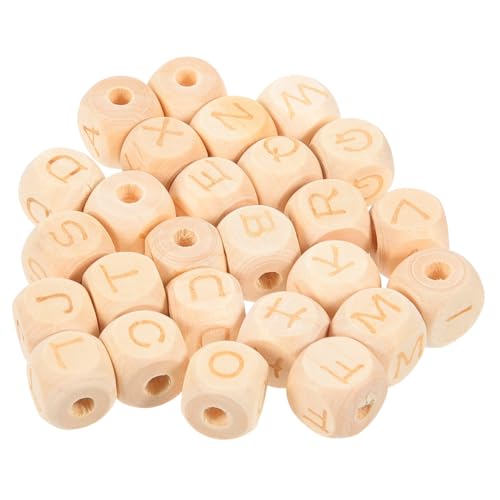 HOMSFOU 3 Sätze Holzbriefspielzeug Für Alphabet Lose Perlen Buchstabenabstandsperlen Buchstaben Buchstabenlernspielzeug Alphabetspielzeug Hölzern 26 Stücke * 3 HOMSFOU 3 Sätze Holzbriefspielzeug Für Alphabet Lose Perlen Buchstabenabstandsperlen Buchstaben Buchstabenlernspielzeug Alphabetspielzeug Hölzern 26 Stücke * 3 von HOMSFOU