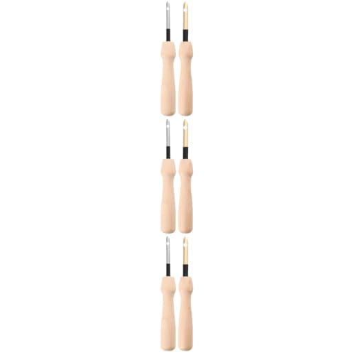 HOMSFOU 3 Sätze Holzgriff Nadel Stoff Nadelvlies Anlasser Stickerei Nähen Stich Stickwerkzeug Für Anfänger Sticknadeln Selber Machen Nähwerkzeug Kupfer 2 Stück * 3 HOMSFOU 3 Sätze Holzgriff Nadel Stoff Nadelvlies Anlasser Stickerei Nähen Stich Stickwerkzeug Für Anfänger Sticknadeln Selber Machen Nähwerkzeug Kupfer 2 Stück * 3 von HOMSFOU