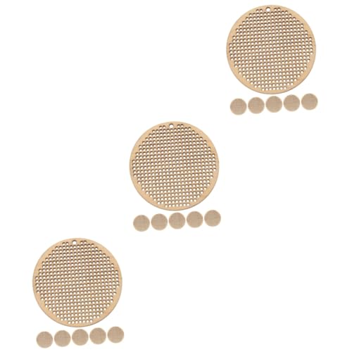 HOMSFOU 3 Sätze Holzspan Ornamente Stickerei Perforierte Chips Zum Nähen Kreuzstich Zubehör Große DIY Handarbeiten – Love Wood Crafts Ausschnitte Mini Rundornament 6 Stücke * 3 HOMSFOU 3 Sätze Holzspan Ornamente Stickerei Perforierte Chips Zum Nähen Kreuzstich Zubehör Große DIY Handarbeiten – Love Wood Crafts Ausschnitte Mini Rundornament 6 Stücke * 3 von HOMSFOU