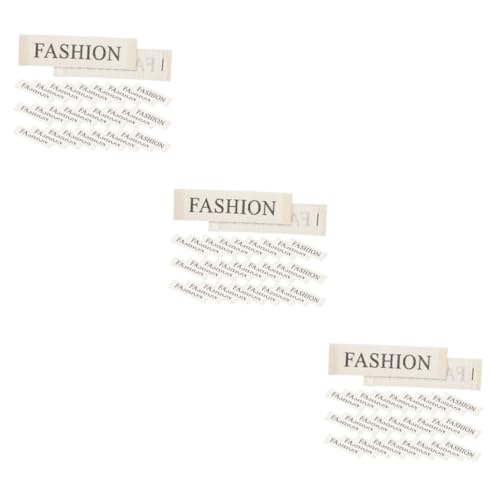 HOMSFOU 3 Sätze Kleidungsetiketten Gewebte Nählabels Für Handarbeiten Waschbare Labels Für Kleidung Praktische Tags Für Diy Projekte Für Taschen Hüte Und Mehr 50 Stück * 3 HOMSFOU 3 Sätze Kleidungsetiketten Gewebte Nählabels Für Handarbeiten Waschbare Labels Für Kleidung Praktische Tags Für Diy Projekte Für Taschen Hüte Und Mehr 50 Stück * 3 von HOMSFOU