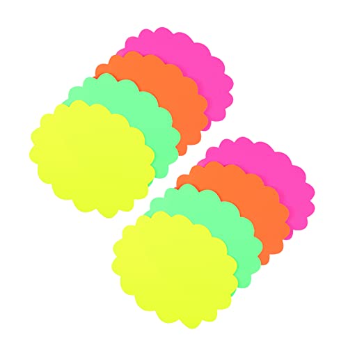 HOMSFOU 3 Sätze Kreative Preisschilder Aus Fluoreszierendem Papier Im Explosionsdesign Für Einzelhandel Und Verkaufsaktionen Und Langlebig Für Warenpräsentation 40 Stück * 3 von HOMSFOU