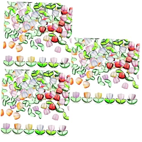 HOMSFOU 3 Sätze Kristall Glasperlen Herstellung Tulpe Perlen-kits Groß Regenbogen Blau Für Schmuck Ohrring-anhänger Basteln Blumen- Abstandsperlen Reiz 80 Stück * 3 HOMSFOU 3 Sätze Kristall Glasperlen Herstellung Tulpe Perlen-kits Groß Regenbogen Blau Für Schmuck Ohrring-anhänger Basteln Blumen- Abstandsperlen Reiz 80 Stück * 3 von HOMSFOU