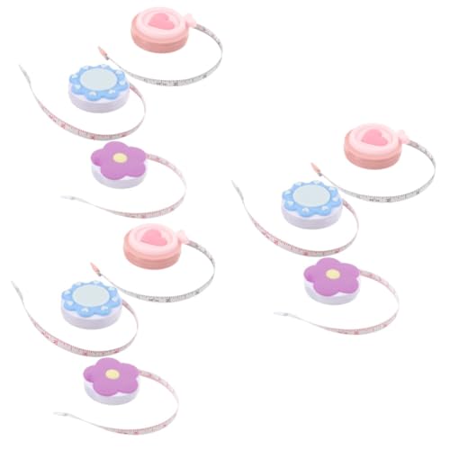HOMSFOU 3 Sätze Macaron Tape Tragbares Maßband Mini Maßband Nähen Körpermessung Schneidertuch Lineal Höhenmaßband Damen Einziehbares Maßband Lineal Weiches Kunststoffband 3 Stück * 3 HOMSFOU 3 Sätze Macaron Tape Tragbares Maßband Mini Maßband Nähen Körpermessung Schneidertuch Lineal Höhenmaßband Damen Einziehbares Maßband Lineal Weiches Kunststoffband 3 Stück * 3 von HOMSFOU