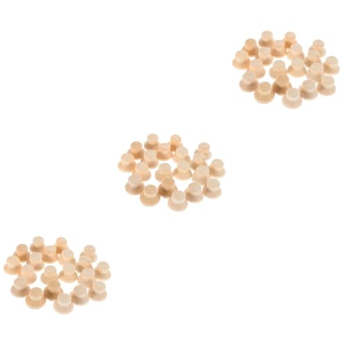 HOMSFOU 3 Sätze Marionettenhut Unvollendet Diy Leere Peg-puppen-mütze Hüte Anbindung Party Hut Aus Unbemalten Holzklammern Puppenhut-ornament Aus Holz Hölzern 40 Stück * 3 HOMSFOU 3 Sätze Marionettenhut Unvollendet Diy Leere Peg-puppen-mütze Hüte Anbindung Party Hut Aus Unbemalten Holzklammern Puppenhut-ornament Aus Holz Hölzern 40 Stück * 3 von HOMSFOU