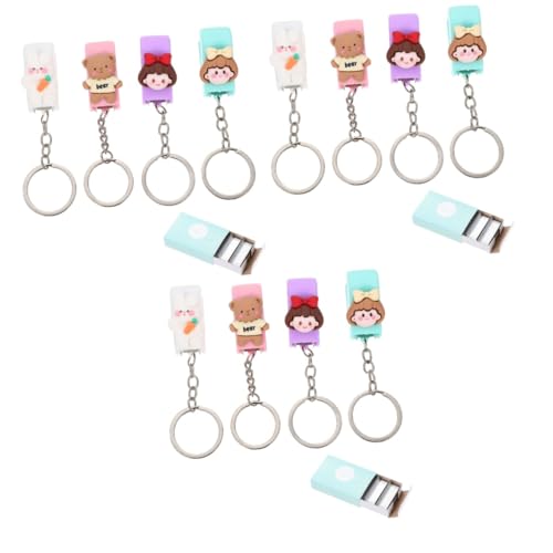 HOMSFOU 3 Sätze Mini Heftgerät Schlüsselanhänger Set Teiliges Kreatives Design für Bürobedarf Tragbares Werkzeug für Schlüssel und Taschen Kirschblütenpink und für Schule Zuhause und Büro HOMSFOU 3 Sätze Mini Heftgerät Schlüsselanhänger Set Teiliges Kreatives Design für Bürobedarf Tragbares Werkzeug für Schlüssel und Taschen Kirschblütenpink und für Schule Zuhause und Büro von HOMSFOU