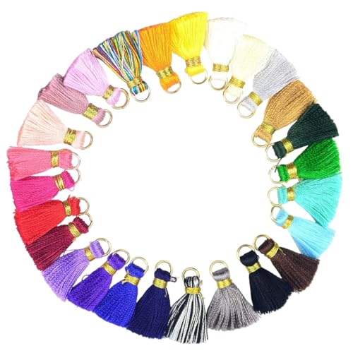 HOMSFOU 3 Sätze Mini Quasten Anhänger Vielseitige Diy Schmuckzubehör Für Ohrringe Armbänder Schlüsselanhänger Taschen Und Bastelprojekte Farben Und Designs 100 Stück * 3 HOMSFOU 3 Sätze Mini Quasten Anhänger Vielseitige Diy Schmuckzubehör Für Ohrringe Armbänder Schlüsselanhänger Taschen Und Bastelprojekte Farben Und Designs 100 Stück * 3 von HOMSFOU