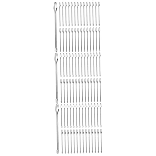 HOMSFOU 3 Sätze Nähen Diy-nähwerkzeug-set Flexibler Kordeleinfädler Eng Fadenführung Stickgarn Einfädler Hilfswerkzeug Zum Einfädeln Kordeleinfädler Ersatz Eisen Silver 50 Stück * 3 von HOMSFOU