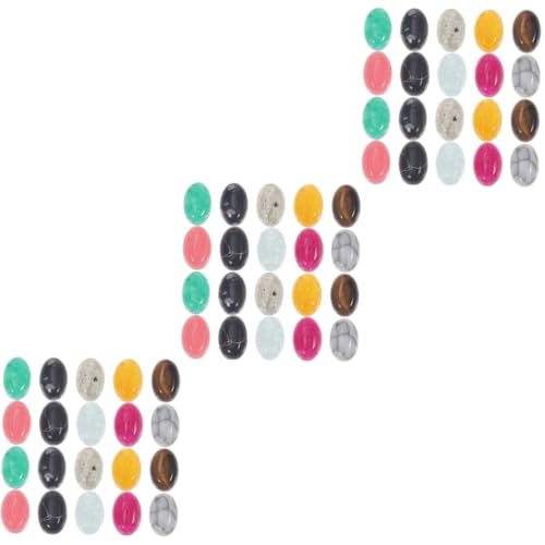 HOMSFOU 3 Sätze Natürliche Cabochons Steine Ovalförmige Edelsteinperlen Diy Schmuckmaterialien Für Handgefertigte Dekorationen Vielseitig Einsetzbar Zufällige 20 Stück * 3 HOMSFOU 3 Sätze Natürliche Cabochons Steine Ovalförmige Edelsteinperlen Diy Schmuckmaterialien Für Handgefertigte Dekorationen Vielseitig Einsetzbar Zufällige 20 Stück * 3 von HOMSFOU