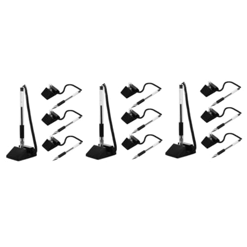 HOMSFOU 3 Sätze Neutraler Schreibwaren Desktop-gel-tintenstift Bürostift Mit Kette Tisch Multi Kugelschreiber Büro Stift Gast Signierstift Plastik Black 4 Stück * 3 HOMSFOU 3 Sätze Neutraler Schreibwaren Desktop-gel-tintenstift Bürostift Mit Kette Tisch Multi Kugelschreiber Büro Stift Gast Signierstift Plastik Black 4 Stück * 3 von HOMSFOU