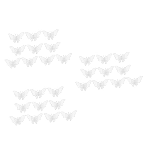 HOMSFOU 3 Sätze Organza Schmetterlings Patches Doppellagige Spitze Für Kleidung Hochwertige Stickerei Applikationen Für Diy Projekte Für Hochzeitskleider Und Brautaccessoires 10 Stück * 3 HOMSFOU 3 Sätze Organza Schmetterlings Patches Doppellagige Spitze Für Kleidung Hochwertige Stickerei Applikationen Für Diy Projekte Für Hochzeitskleider Und Brautaccessoires 10 Stück * 3 von HOMSFOU