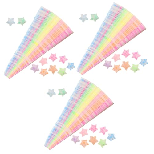 HOMSFOU 3 Sätze Origami-stern Sterne Papierhandwerk Dekoration Origamipapier Für Pastell Falten Stern Aus Papier Stern-origami-papierstreifen Origami-papier-kit 210 Stück * 3 HOMSFOU 3 Sätze Origami-stern Sterne Papierhandwerk Dekoration Origamipapier Für Pastell Falten Stern Aus Papier Stern-origami-papierstreifen Origami-papier-kit 210 Stück * 3 von HOMSFOU