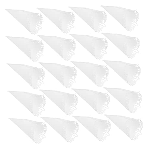 HOMSFOU 3 Sätze Papierbrunnen Weiße Zapfenblütenblätter Blütenblatt Blumenkegelhochzeit Kleine Blütenkegel Komfetti Konfettikanon Aus Blumenpapier Hohle Konfetti- 20 Stück * 3 HOMSFOU 3 Sätze Papierbrunnen Weiße Zapfenblütenblätter Blütenblatt Blumenkegelhochzeit Kleine Blütenkegel Komfetti Konfettikanon Aus Blumenpapier Hohle Konfetti- 20 Stück * 3 von HOMSFOU