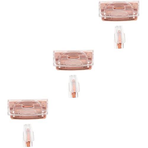 HOMSFOU 3 Sätze Papierlocher Lochstanzer Heftklammern Entferner Tragbares Büro Tool für Einfache Papierbearbeitung Transparentes Design für Präzise Ausrichtung Roségold HOMSFOU 3 Sätze Papierlocher Lochstanzer Heftklammern Entferner Tragbares Büro Tool für Einfache Papierbearbeitung Transparentes Design für Präzise Ausrichtung Roségold von HOMSFOU