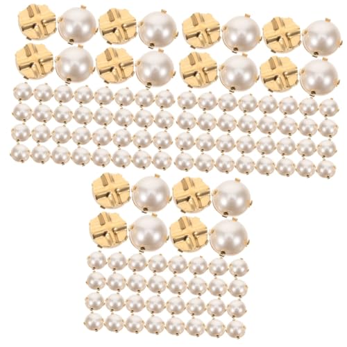 HOMSFOU 3 Sätze Perlenkrallen-diamantzubehör Nähen Perlen Für Edelsteine für Kleidung Juwelen Zum Handwerk Nagelschmuck Und Charms Kleine Glitzernde Perle Zinklegierung 200 Stück * 3 HOMSFOU 3 Sätze Perlenkrallen-diamantzubehör Nähen Perlen Für Edelsteine für Kleidung Juwelen Zum Handwerk Nagelschmuck Und Charms Kleine Glitzernde Perle Zinklegierung 200 Stück * 3 von HOMSFOU