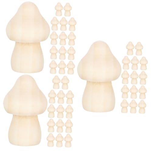 HOMSFOU 3 Sätze Pilz-ornament Aus Holz Gartenpilze Zahlen Real Mini Zubehör Holzpilzverzierung Holzhandwerk Selber Machen Holzpilz Zum Malen Hölzern Khaki 15 Stück * 3 HOMSFOU 3 Sätze Pilz-ornament Aus Holz Gartenpilze Zahlen Real Mini Zubehör Holzpilzverzierung Holzhandwerk Selber Machen Holzpilz Zum Malen Hölzern Khaki 15 Stück * 3 von HOMSFOU