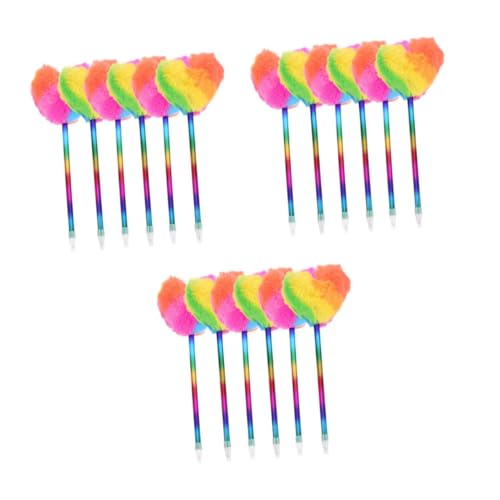 HOMSFOU 3 Sätze Plüsch Liebesballpoint Stift Rosa Stifte Herz Karikatur Mit Für Pom Flauschige Stifte Flauschiger Stift Form Süßer Stift Flauschiger Kugelschreiber Kind Plastik 6 Stück * 3 HOMSFOU 3 Sätze Plüsch Liebesballpoint Stift Rosa Stifte Herz Karikatur Mit Für Pom Flauschige Stifte Flauschiger Stift Form Süßer Stift Flauschiger Kugelschreiber Kind Plastik 6 Stück * 3 von HOMSFOU