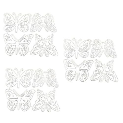 HOMSFOU 3 Sätze Präge Messer Form Papier Herstellung Sterben Schablone Festival-stanzformen Scrapbooking-stanzformen Stahl Mit Hohem Kohlenstoffgehalt 4 Stück * 3 HOMSFOU 3 Sätze Präge Messer Form Papier Herstellung Sterben Schablone Festival-stanzformen Scrapbooking-stanzformen Stahl Mit Hohem Kohlenstoffgehalt 4 Stück * 3 von HOMSFOU