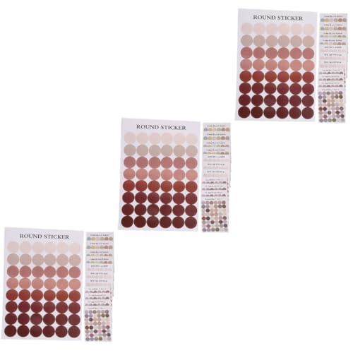 HOMSFOU 3 Sätze Punktaufkleber Sammelalbum Scrapbooking Etiketten Wiederverwendbar Scrapbook-versorgung Aufkleber Für Tragbare Umschläge Papier 12 Blätter * 3 HOMSFOU 3 Sätze Punktaufkleber Sammelalbum Scrapbooking Etiketten Wiederverwendbar Scrapbook-versorgung Aufkleber Für Tragbare Umschläge Papier 12 Blätter * 3 von HOMSFOU