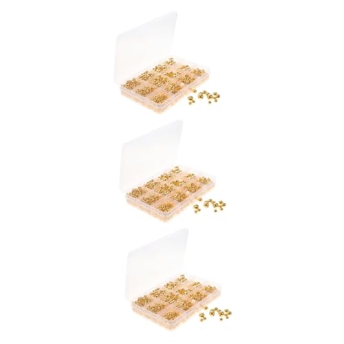 HOMSFOU 3 Sätze Schmuck Bastelzubehör Echte Sortierte UV Perlen Für Armbänder Goldperlen Damen Großmengenperlen Schmuckherstellungsperlen Abstandsperlen Elegante 1250 Stück * 3 HOMSFOU 3 Sätze Schmuck Bastelzubehör Echte Sortierte UV Perlen Für Armbänder Goldperlen Damen Großmengenperlen Schmuckherstellungsperlen Abstandsperlen Elegante 1250 Stück * 3 von HOMSFOU