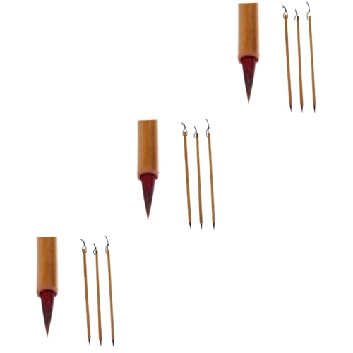 HOMSFOU 3 Sätze Schreibpinsel Für Kleinbuchstaben Zeichenpinsel Kalligrafiestifte Kleine Pinsel Kalligrafiestift Chinesischer Kalligrafiepinsel Für Anfänger 3 Stück * 3 HOMSFOU 3 Sätze Schreibpinsel Für Kleinbuchstaben Zeichenpinsel Kalligrafiestifte Kleine Pinsel Kalligrafiestift Chinesischer Kalligrafiepinsel Für Anfänger 3 Stück * 3 von HOMSFOU