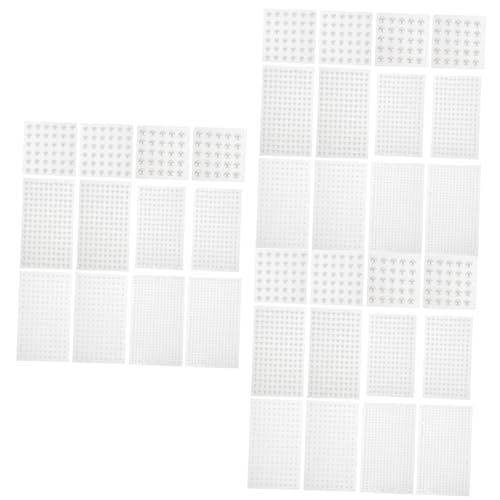 HOMSFOU 3 Sätze Selbstklebende Perlenaufkleber Flache Rückseite Perlen Sticker Für Makeup Bastelprojekte Und Dekoration Für Partys Festivals Und Cosplay 12 Blätter * 3 HOMSFOU 3 Sätze Selbstklebende Perlenaufkleber Flache Rückseite Perlen Sticker Für Makeup Bastelprojekte Und Dekoration Für Partys Festivals Und Cosplay 12 Blätter * 3 von HOMSFOU