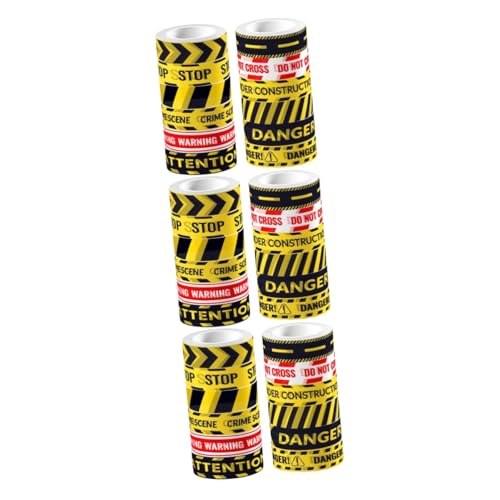 HOMSFOU 3 Sätze Selbstklebendes Washi Tape Set Für Diy Warnlinien Tape Kit Dekoratives Klebeband Für Scrapbooking Und Handarbeiten Transparent 12 Rollen * 3 HOMSFOU 3 Sätze Selbstklebendes Washi Tape Set Für Diy Warnlinien Tape Kit Dekoratives Klebeband Für Scrapbooking Und Handarbeiten Transparent 12 Rollen * 3 von HOMSFOU