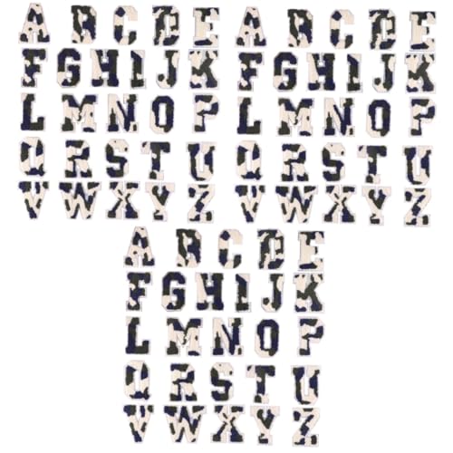 HOMSFOU 3 Sätze Teiliges Buchstaben Patches Zum Aufbügeln Gestickte Applikationen Für Kleidung Schuhe Und Diy Projekte Für Jeans Und Taschen 26 Stücke * 3 HOMSFOU 3 Sätze Teiliges Buchstaben Patches Zum Aufbügeln Gestickte Applikationen Für Kleidung Schuhe Und Diy Projekte Für Jeans Und Taschen 26 Stücke * 3 von HOMSFOU