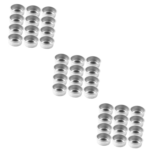 HOMSFOU 3 Sätze Teiliges Retro Kerzenhalter Eisen Kreative Teelichtschalen Für DIY Dekoration Für Romantische Abende Und Besondere Anlässe Platzsparend Und Langlebig 12 Stück * 3 von HOMSFOU