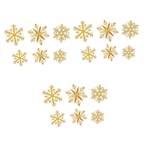 HOMSFOU 3 Sätze Teiliges Schneeflocken Stickerei Patches Für Weihnachten Diy Applikationen Für Kleidung Rucksäcke Und Accessoires Hochwertigem Mit Bügel Oder Nähoption 6 Stücke * 3 von HOMSFOU