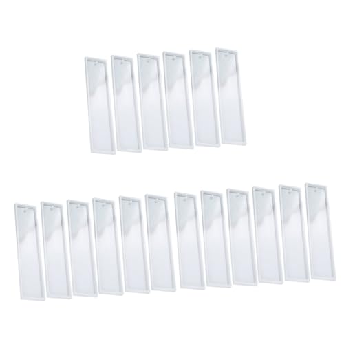 HOMSFOU 3 Sätze Teiliges Silikonform Für Diy Buchzeichen Flexible Und Wiederverwendbare Gießform Bastelzubehör Für Lesezeichenherstellung Epoxidharz 6 Stücke * 3 HOMSFOU 3 Sätze Teiliges Silikonform Für Diy Buchzeichen Flexible Und Wiederverwendbare Gießform Bastelzubehör Für Lesezeichenherstellung Epoxidharz 6 Stücke * 3 von HOMSFOU