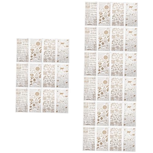HOMSFOU 3 Sätze Teiliges Transparentes Epoxidharz Mit Selbstklebenden Mustern Vielseitig Für Diy Bastelarbeiten Scrapbooking Tagebücher Und Kreative Geschenkdekorationen 12 Stück * 3 HOMSFOU 3 Sätze Teiliges Transparentes Epoxidharz Mit Selbstklebenden Mustern Vielseitig Für Diy Bastelarbeiten Scrapbooking Tagebücher Und Kreative Geschenkdekorationen 12 Stück * 3 von HOMSFOU