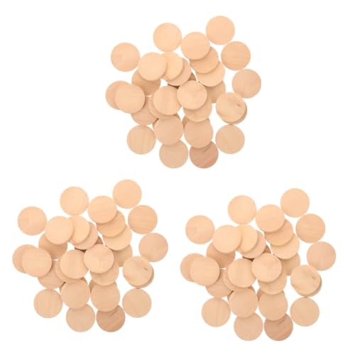 HOMSFOU 3 Sätze Unbehandelte Holzscheiben Runde Holzstückchen Für Diy Bastelprojekte Graffiti Chips Leere Holzplatten Für Hochzeitsdekoration Und Persönliche 50 Stück * 3 HOMSFOU 3 Sätze Unbehandelte Holzscheiben Runde Holzstückchen Für Diy Bastelprojekte Graffiti Chips Leere Holzplatten Für Hochzeitsdekoration Und Persönliche 50 Stück * 3 von HOMSFOU