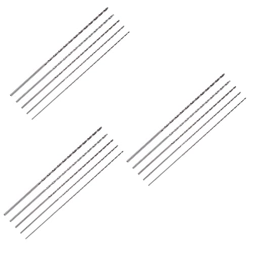 HOMSFOU 3 Sätze Wendelbohrer Hartmetall Bohrset Extra Langer Schlangenbohrer Zubehör Für Lochsägen Hochgeschwindigkeitsbohrer Aus Stahl Silver Hochgeschwindigkeitsstahl 5 Stücke * 3 HOMSFOU 3 Sätze Wendelbohrer Hartmetall Bohrset Extra Langer Schlangenbohrer Zubehör Für Lochsägen Hochgeschwindigkeitsbohrer Aus Stahl Silver Hochgeschwindigkeitsstahl 5 Stücke * 3 von HOMSFOU