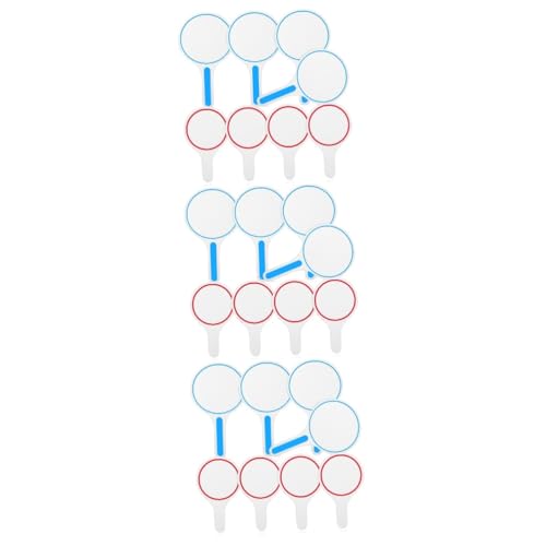 HOMSFOU 3 Sätze Wiederbeschreibbare Anzeigetafel Tragbare Anzeigetafel Mini-whiteboard Kleine Tafel Streng Trocken Abwischbare Klemmbretter Wahlpaddel Farben Leer Kt-board 8 Stücke * 3 HOMSFOU 3 Sätze Wiederbeschreibbare Anzeigetafel Tragbare Anzeigetafel Mini-whiteboard Kleine Tafel Streng Trocken Abwischbare Klemmbretter Wahlpaddel Farben Leer Kt-board 8 Stücke * 3 von HOMSFOU