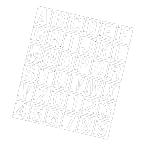 HOMSFOU 3 Sätze Wiederverwendbare und Schablonen Kunststoff für Malprojekte für Diy Wandgestaltung und Bastelarbeiten HOMSFOU 3 Sätze Wiederverwendbare und Schablonen Kunststoff für Malprojekte für Diy Wandgestaltung und Bastelarbeiten von HOMSFOU