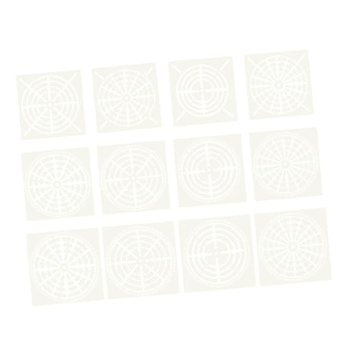 HOMSFOU 3 Sätze Wiederverwendbares Teiliges Mandala Schablonen Set Praktische Zeichenschablonen Pet Für Scrapbooking Wandgestaltung Und Diy Malerei Wasserfest Und Waschbar 12 Stücke * 3 HOMSFOU 3 Sätze Wiederverwendbares Teiliges Mandala Schablonen Set Praktische Zeichenschablonen Pet Für Scrapbooking Wandgestaltung Und Diy Malerei Wasserfest Und Waschbar 12 Stücke * 3 von HOMSFOU