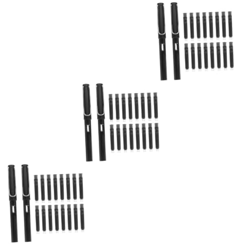 HOMSFOU 3 Sets Füllfederhalter Tintennachfüllungen Schreibfüller Feine Blaue Funktion Kalligraphie Füller Für Erwachsene Füllfederhalter Für Tagebuchschreiben Füllfederhalter Für HOMSFOU 3 Sets Füllfederhalter Tintennachfüllungen Schreibfüller Feine Blaue Funktion Kalligraphie Füller Für Erwachsene Füllfederhalter Für Tagebuchschreiben Füllfederhalter Für von HOMSFOU