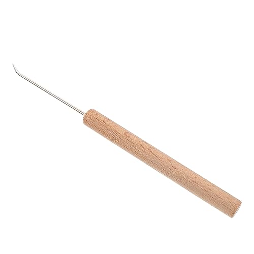 HOMSFOU 3 Stck. Häkelnadel Holz Langlebige Strickhaken für Diy Handwerk für Anfänger und Profis Leicht zu Reinigen Lagern für Schals und Pullover von HOMSFOU