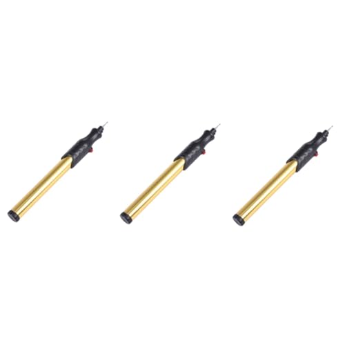 HOMSFOU 3 Stck. Mini Elektrische Gravur und Poliermaschine Tragbarer DIY Gravierstift ohne Batterie Präzises Werkzeug für Heimwerkerprojekte von HOMSFOU