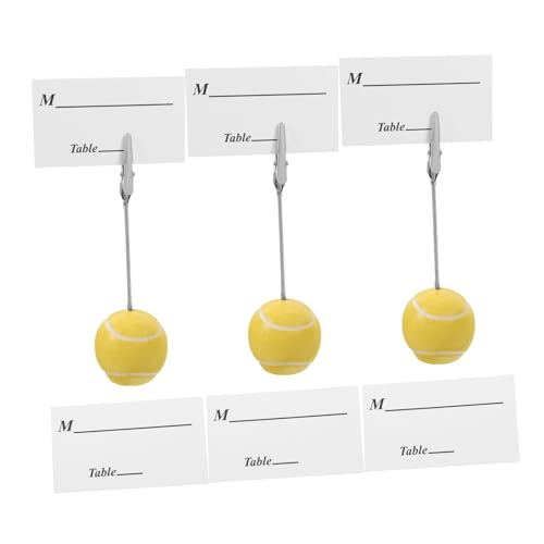 HOMSFOU 3 Stück Ball-memo-ordner Fotokartenhalter Büroklammer-memo Halter Für Büroklammern Halter Für Fotoclips Memohalter Desktop-fotohalter Bildhalter Für Den Schreibtisch Metall Yellow HOMSFOU 3 Stück Ball-memo-ordner Fotokartenhalter Büroklammer-memo Halter Für Büroklammern Halter Für Fotoclips Memohalter Desktop-fotohalter Bildhalter Für Den Schreibtisch Metall Yellow von HOMSFOU